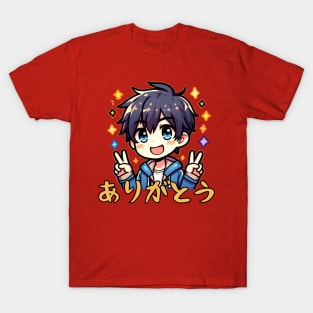 Japanese Kawai Arigato T-Shirt